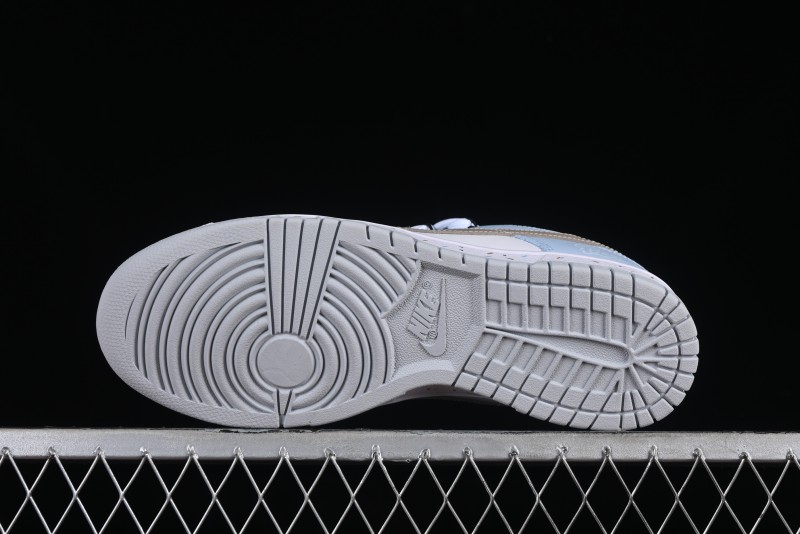 Nike Dunk Pure "Platinum" SB Low-Top Casual Sneakers with Dual Laces and Bear-Inspired Design - DV0831-101