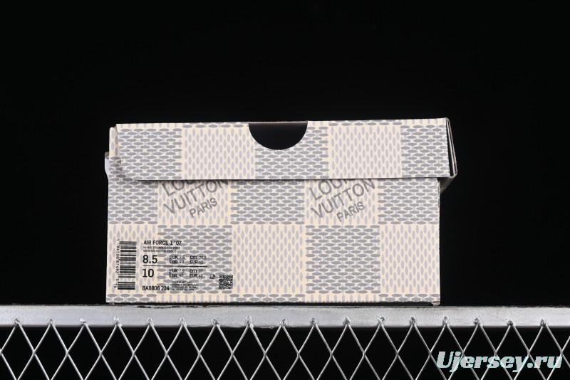 Nike Air Force 1 '07 Low LV Collaboration - Light Brown Casual Sneakers - BA8806-224