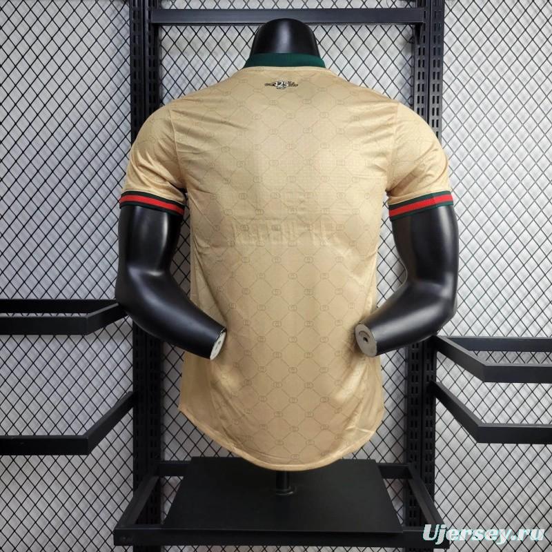 Player Version 24/25 AC Milan x Gucci Golden 125th Anniversary Jersey