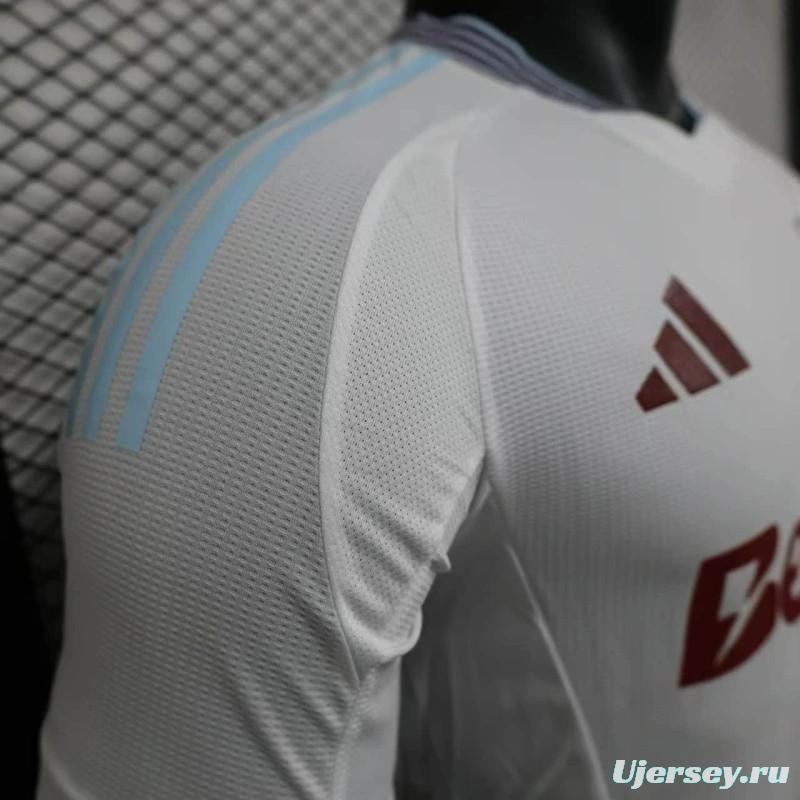 24/25 Player Version Aston Villa Away Jersey