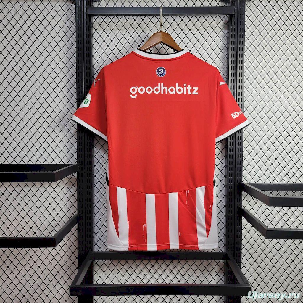 24/25 PSV Eindhoven Home Jersey