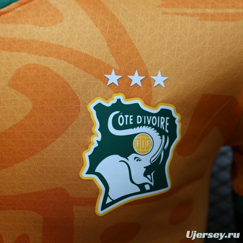 Player Version 2024 IVORY COAST Home Jersey