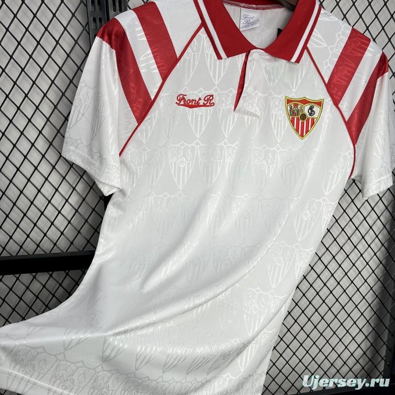 Retro 92/93 Sevilla FC Home Jersey