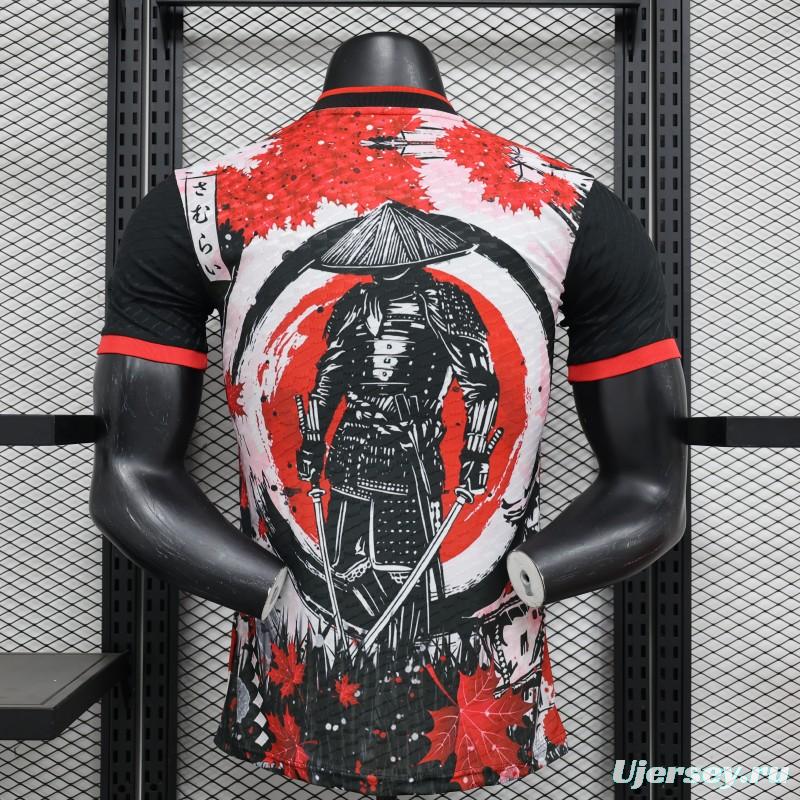 Player Version 2024 Japan Black Samurai Special Jersey