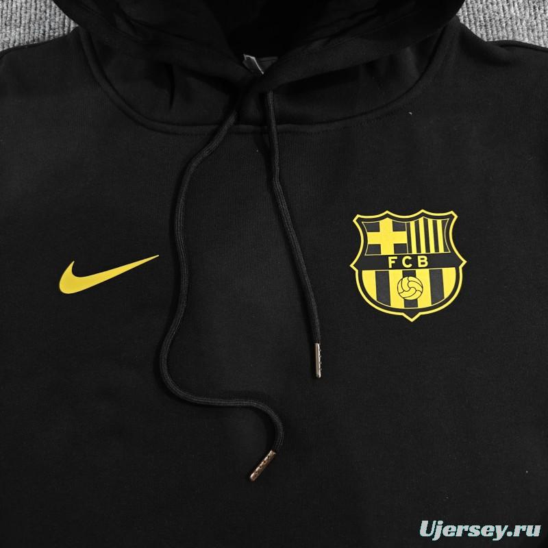 24/25 Barcelona Black Hoodie