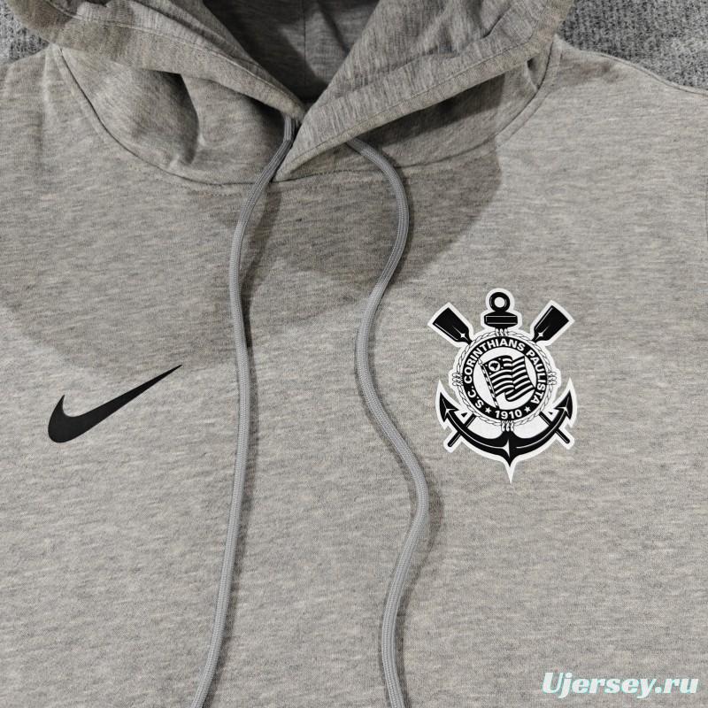 24/25 Corinthians Navy/Red/Black/Beige/Grey Hoodie WIth Black Badge