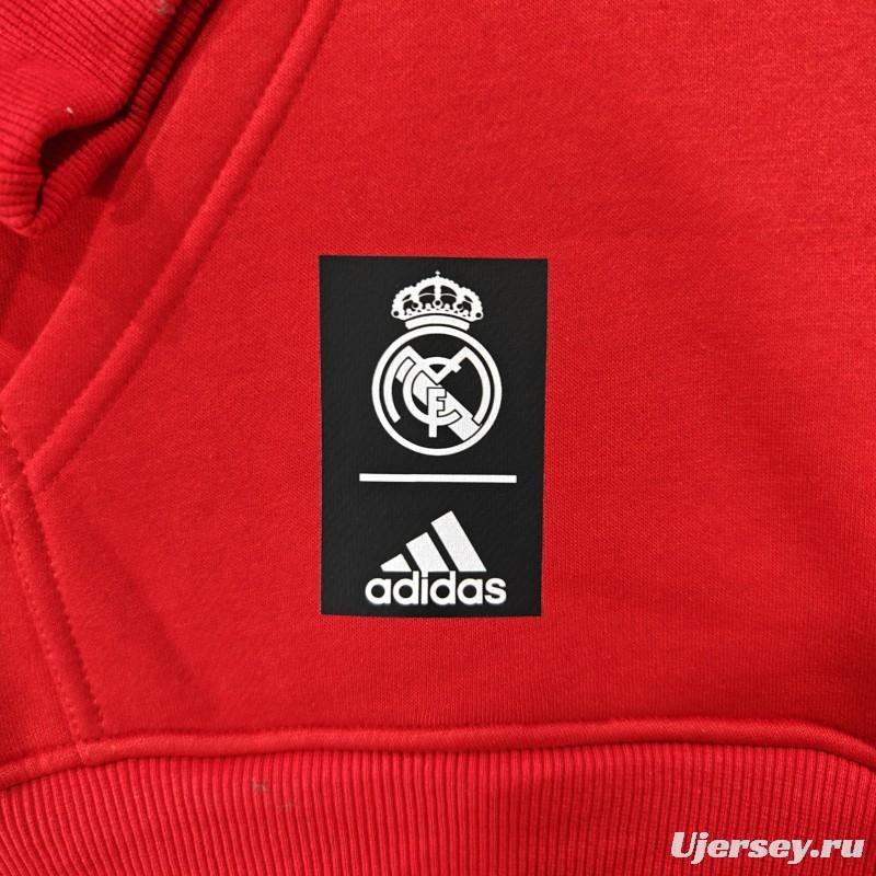 24/25 Real Madrid RMCF Beige/Grey/White/Navy/Black Hoodie