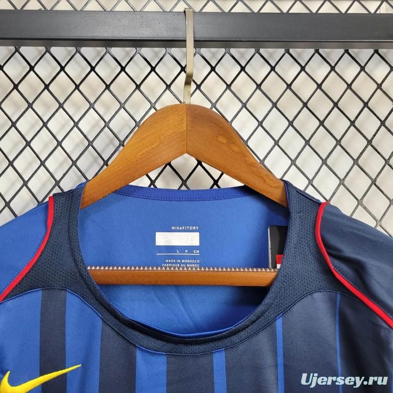 04/05 Retro Barcelona Away Jersey