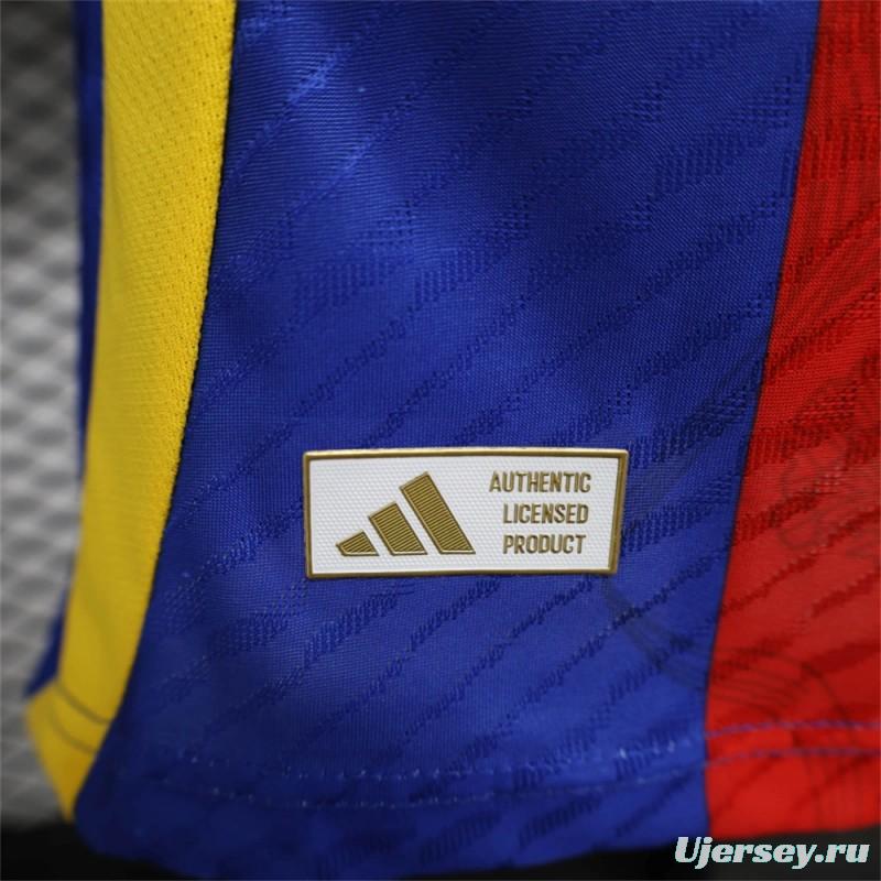 2024 Player Version Spain Pre-match Training Jersey Shirt