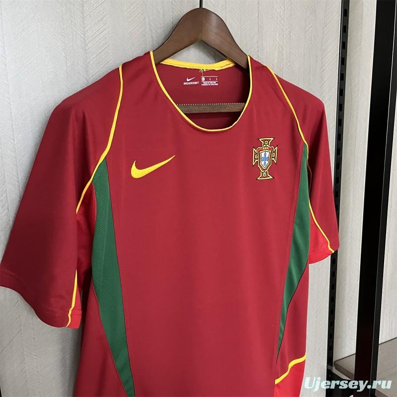 2002 Retro Portugal Home Jersey