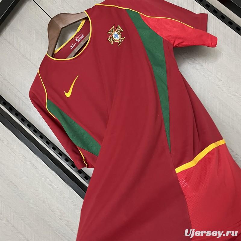 2002 Retro Portugal Home Jersey