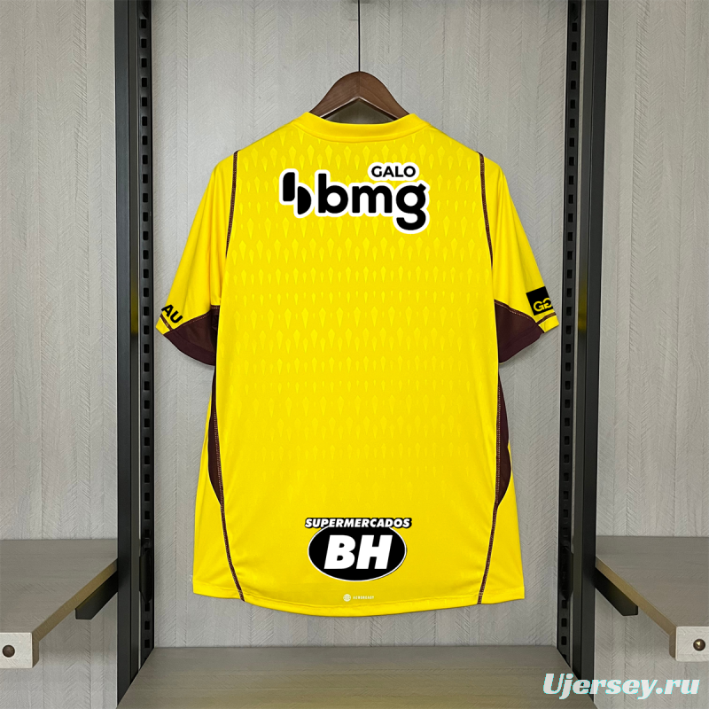 24/25 Atlético Mineiro Limited Edition Goalkeeper Yellow All Sponsors