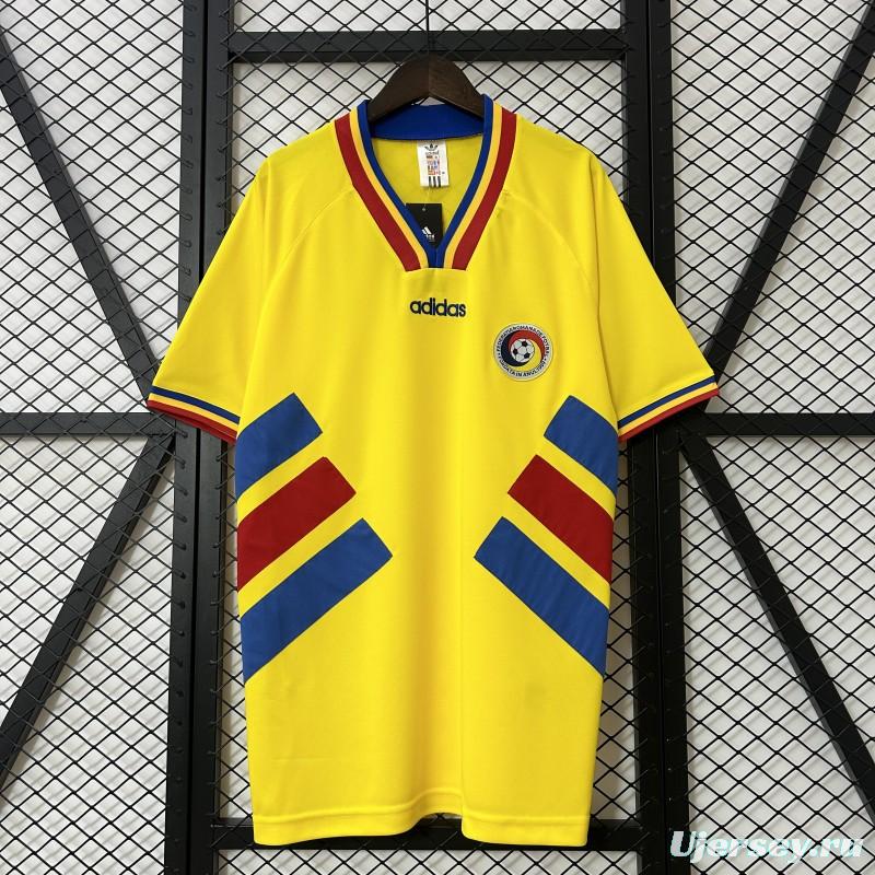 Retro 1994 Romania Home Jersey