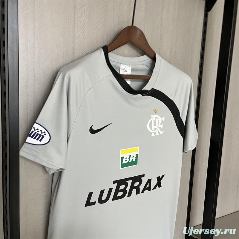 2008/09 Retro Flamengo Goalkeeper Grey Jersey