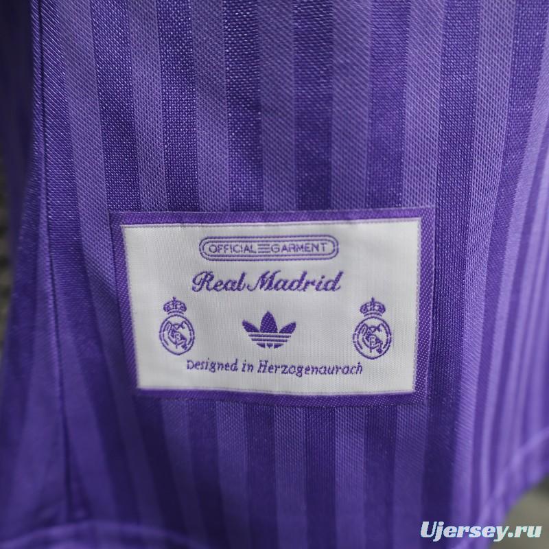 Player Version 25/26 Real Madrid Purple Icon Jersey