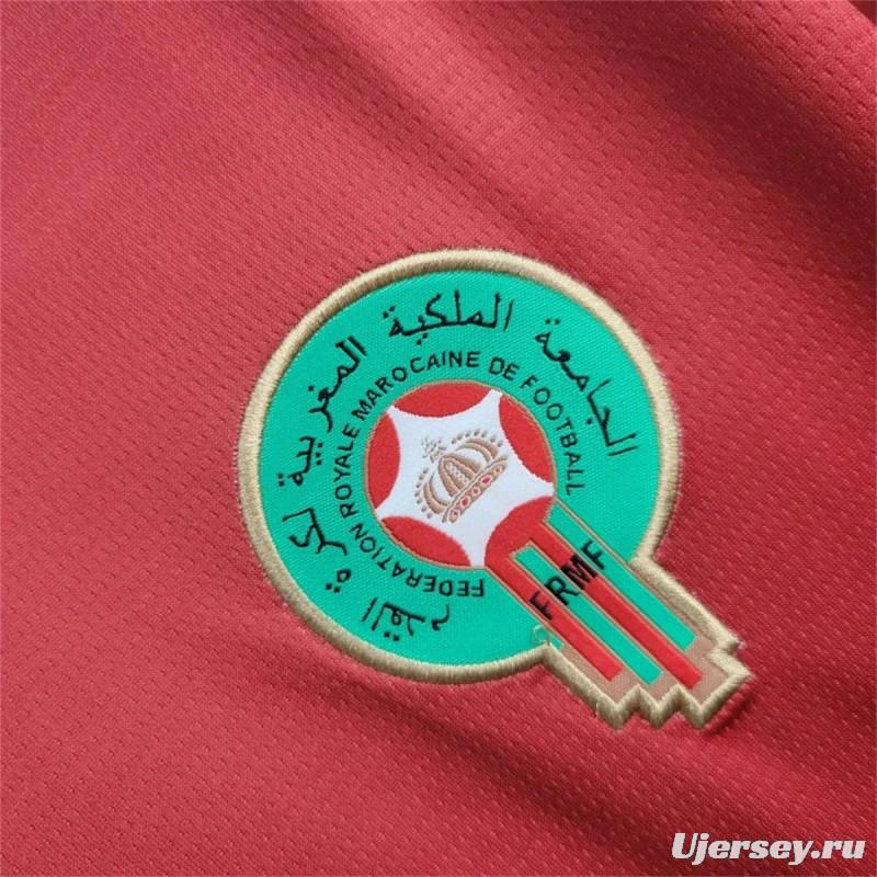 2024 Morocco Training Red Jersey