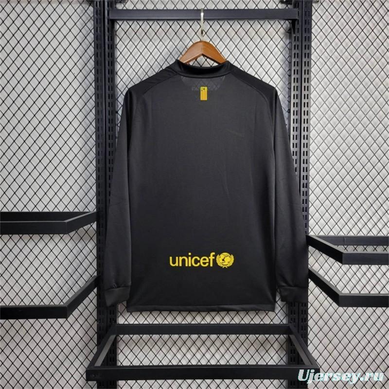 11/12 Retro Barcelona Away Long Sleeve Jersey