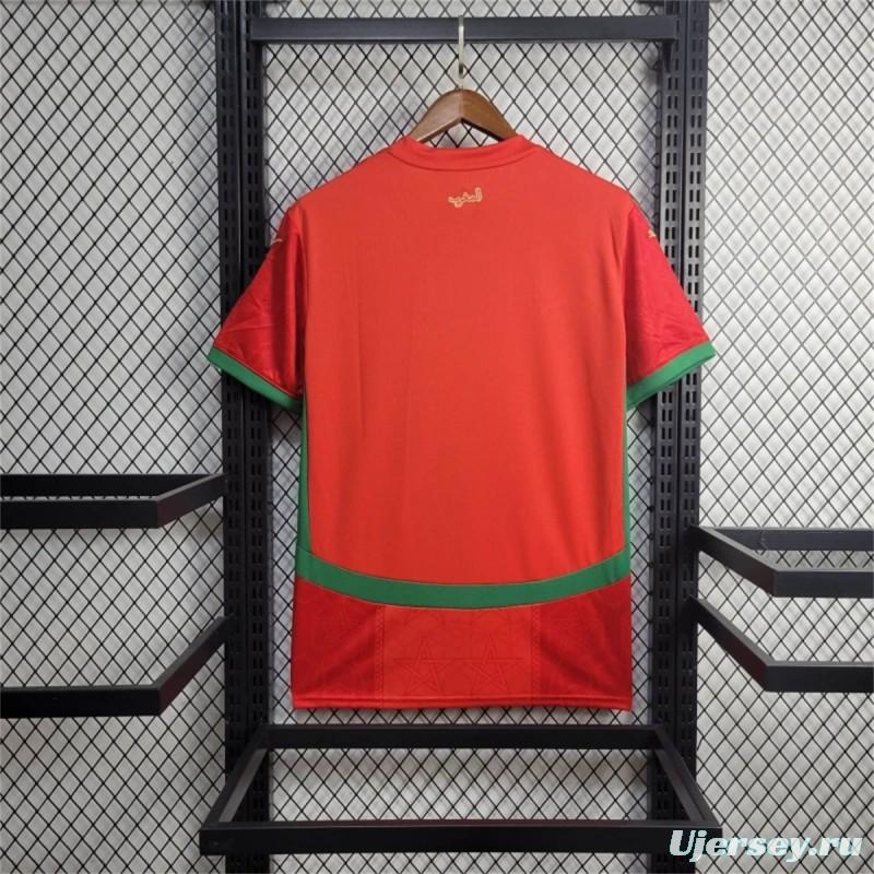 2024 Morocco Home Jersey