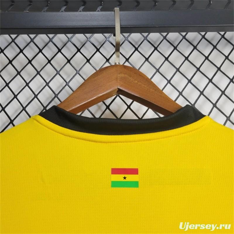 2024 Ghana Away Yellow Jersey