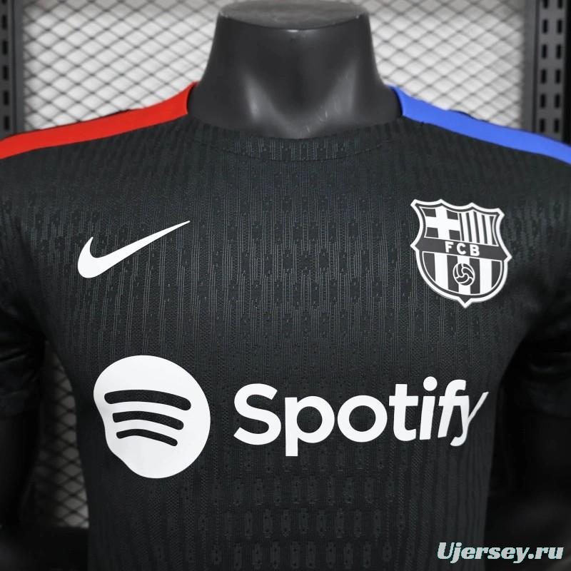 25/26 Player Version Barcelona  125th Anniversary Black Special Edition Jersey