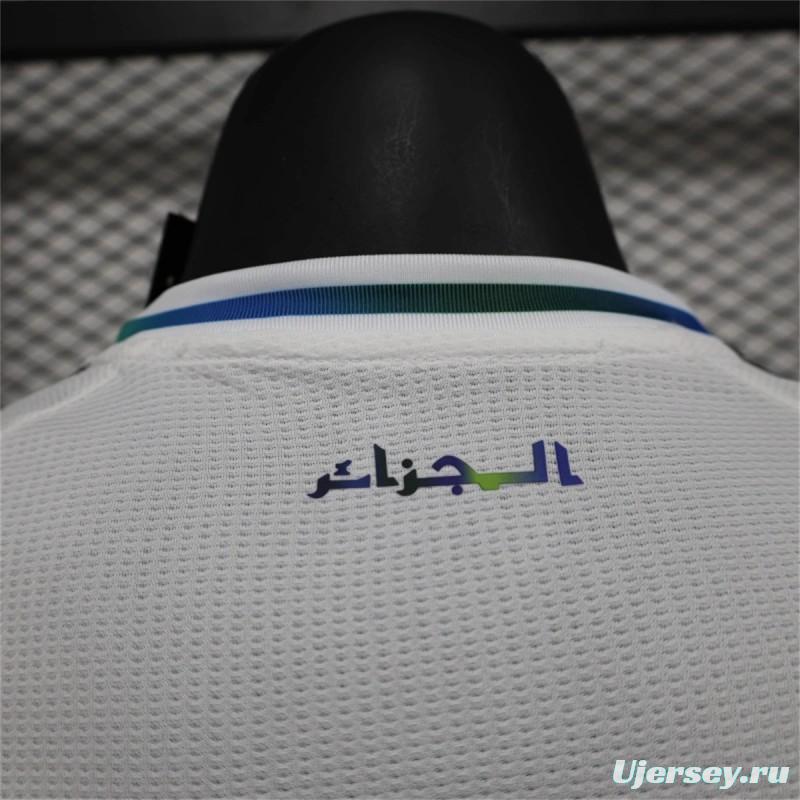 2024 Player Version Algeria National WHITE Special Jersey