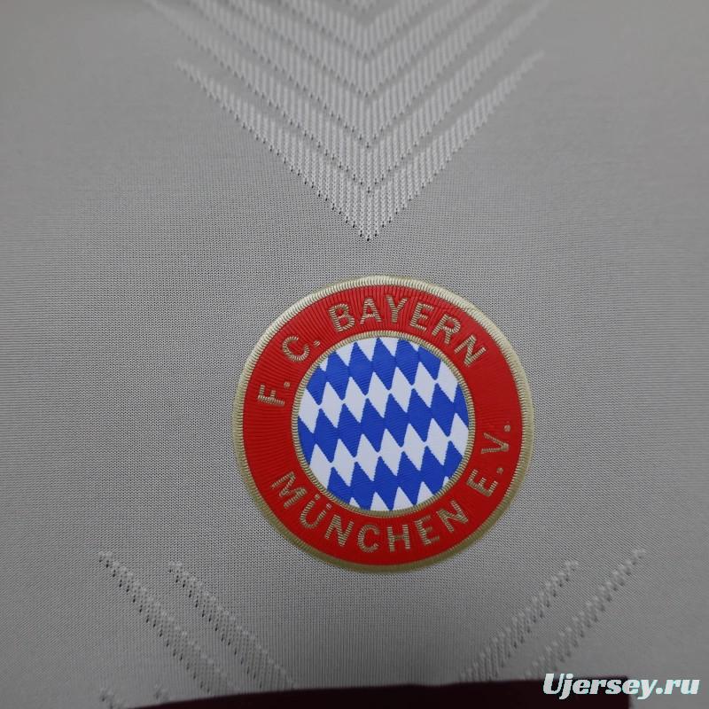 25/26 Player Version Bayern Munich Training White Wine Jersey
