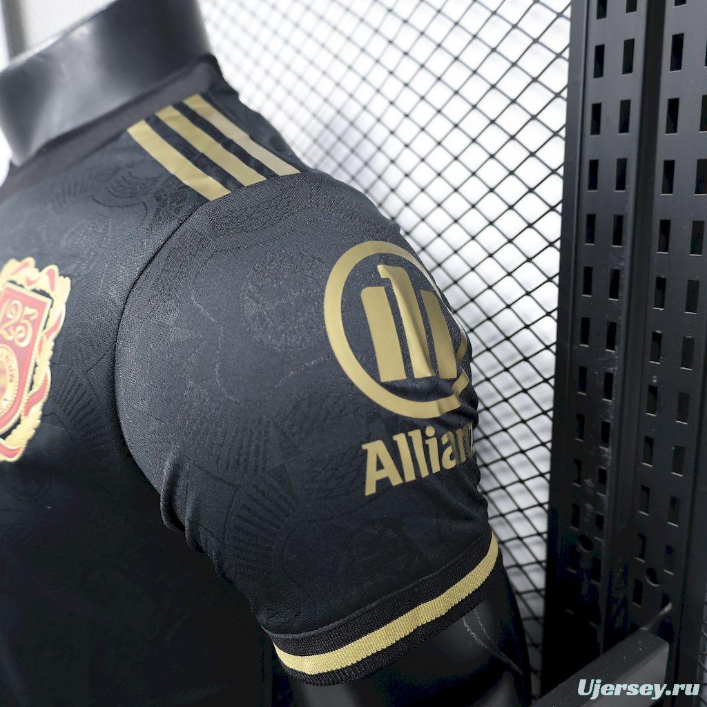 2024/25 Player Version Bayern Munich 125 Anniversary Black Jersey