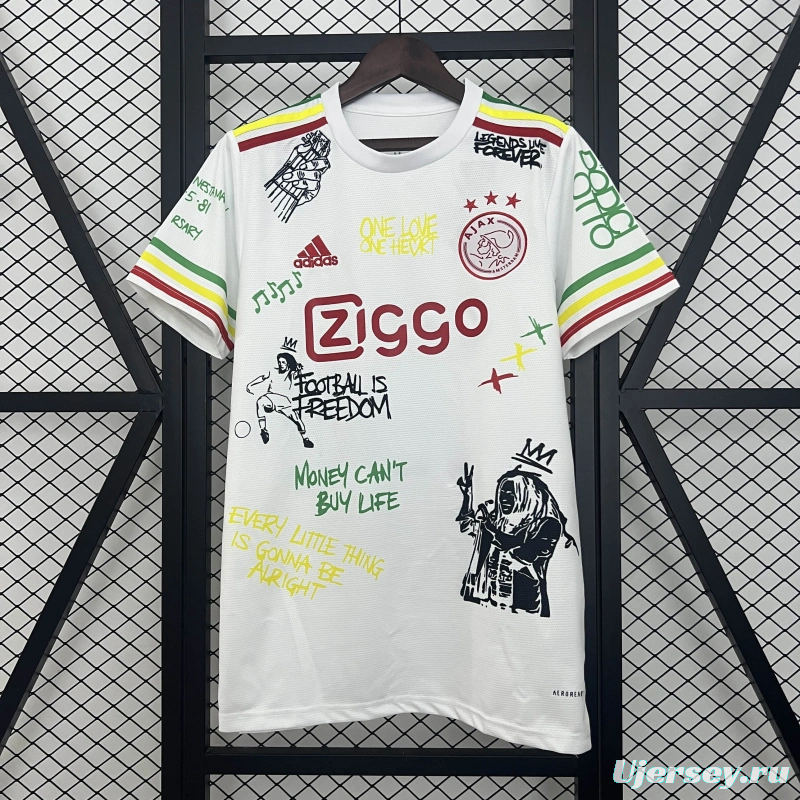 25/26 Ajax Amsterdam Bob Marley 40th Jersey