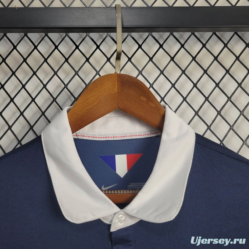 2014 Retro France Home Jersey