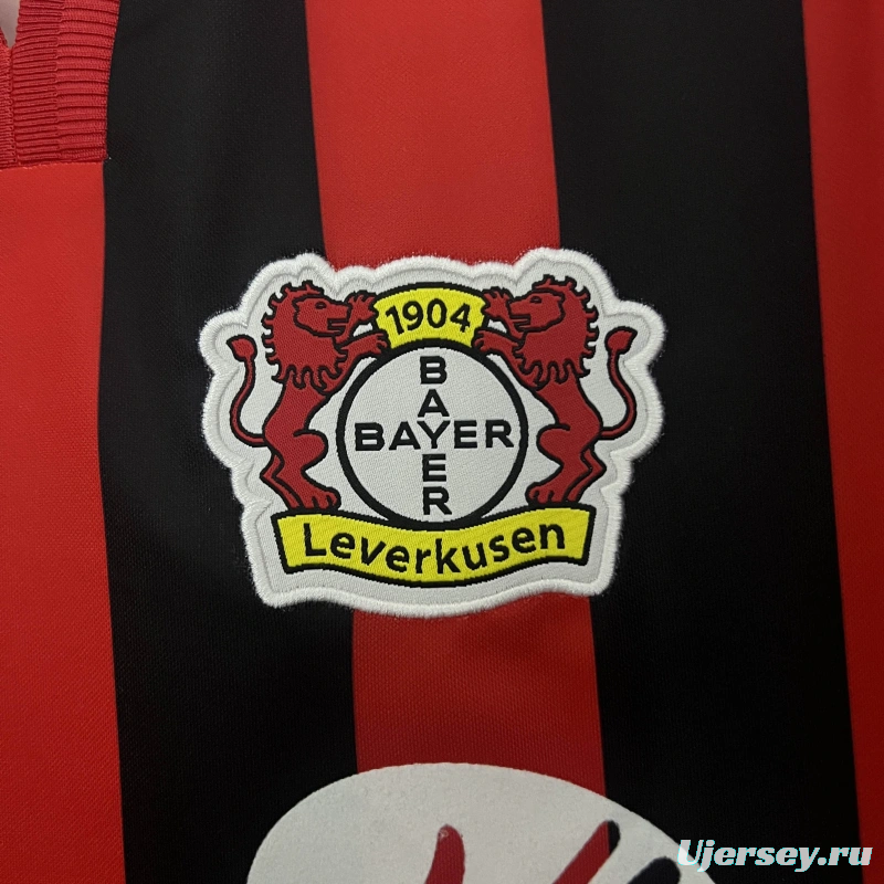 01/02 Retro Bayer Leverkusen Home Jersey