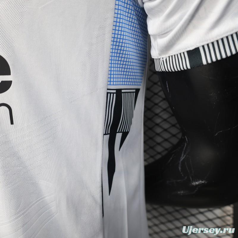 Player Version 25/26 Santos Home Jersey With Sponsors