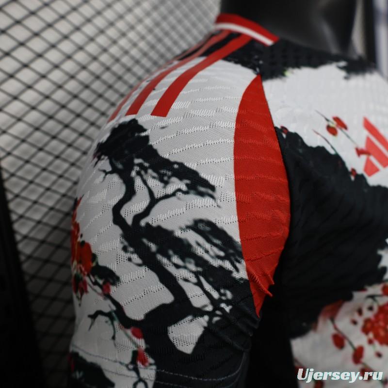 Player Version 25/26 Real Madrid Chinese Ink Painting Style Limited Edition Jersey with Emirates Sponsor