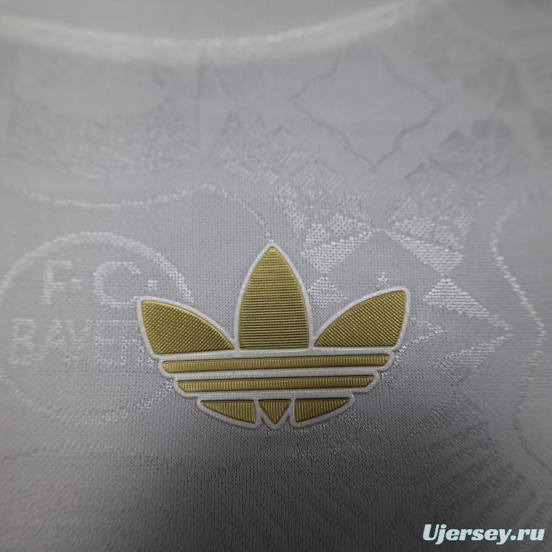 Player Version 25/26 Bayern Munich White with 125th Anniversary Emblem Jersey