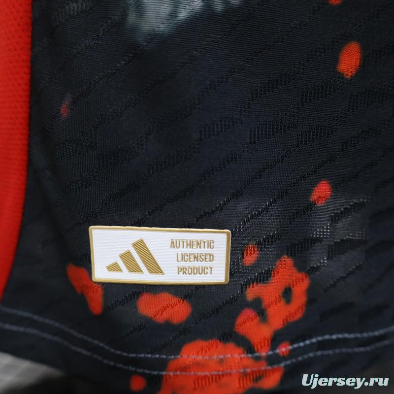 Player Version 25/26 Real Madrid Chinese Ink Painting Style Limited Edition Jersey with Emirates Sponsor