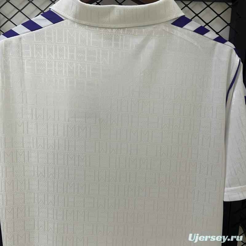 89/90 Retro Real Madrid Home Jersey