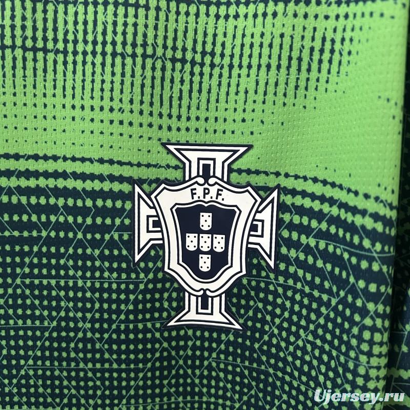 2025 Portugal E-sports Home Green Jersey