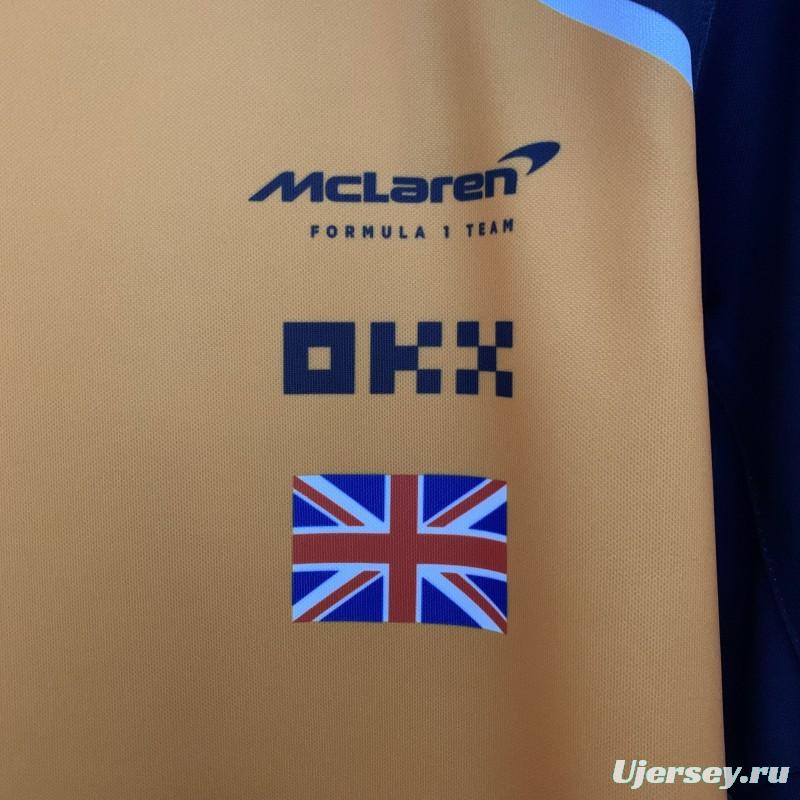 2025 F1 Formula Orange/Black Mclaren Norris T-Shirt