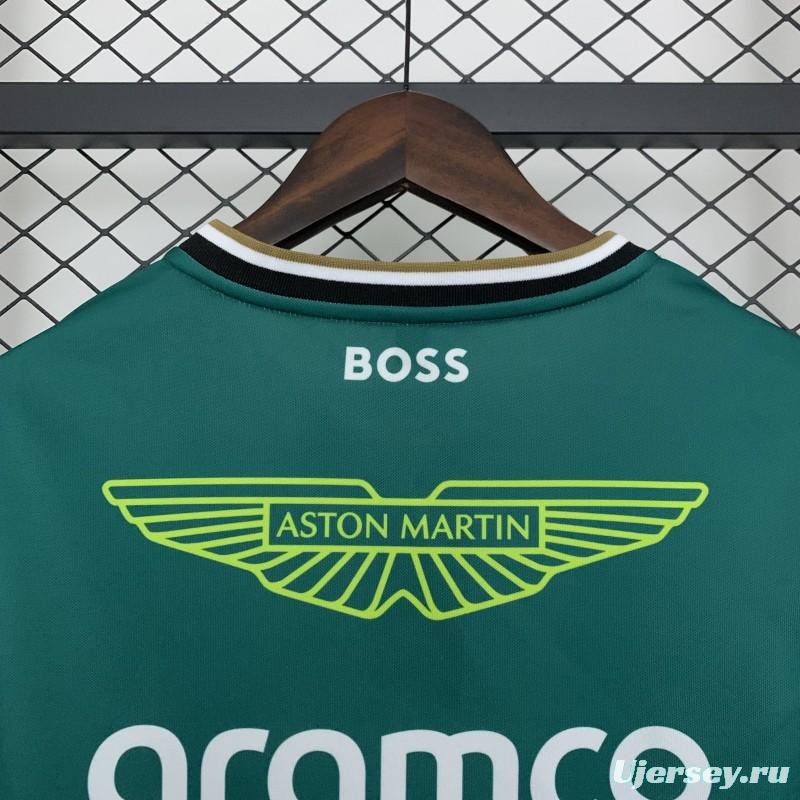 2025 F1 Formula Aston Martin Green T-Shirt