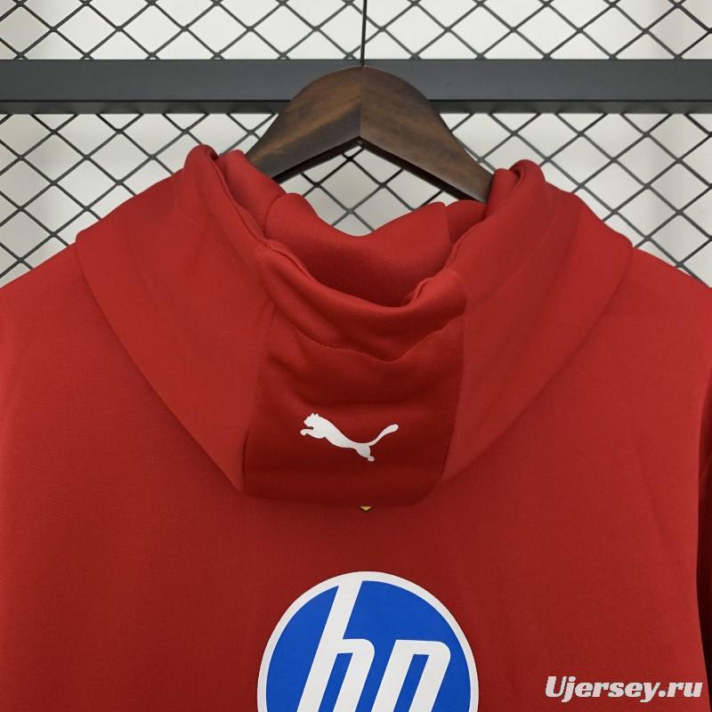 2025 F1 Formula Farrari Red Hoodie