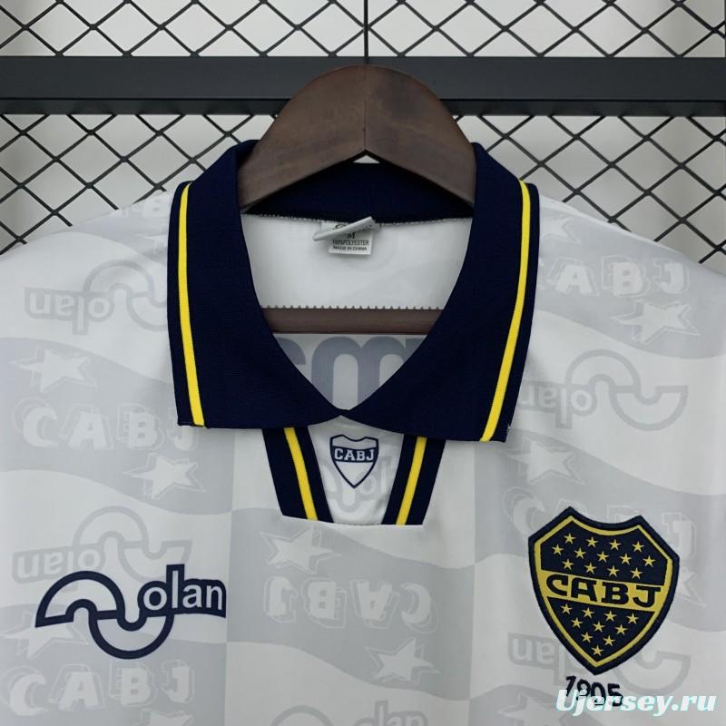 95/96 Retro Boca Juniors Away Jersey