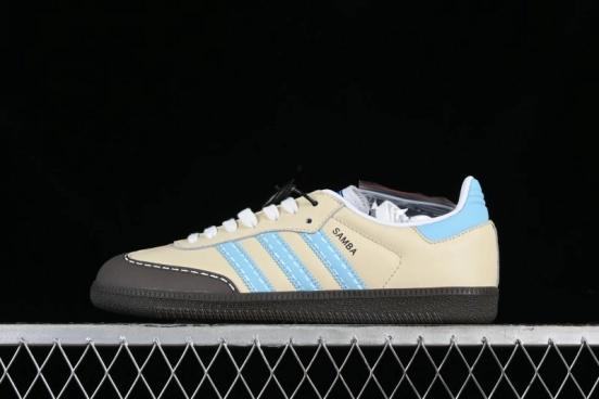 Adidas Originals Samba OG IG1024 Mechanical Magic Pudding Biscuit Custom Casual Sneakers - IG1024