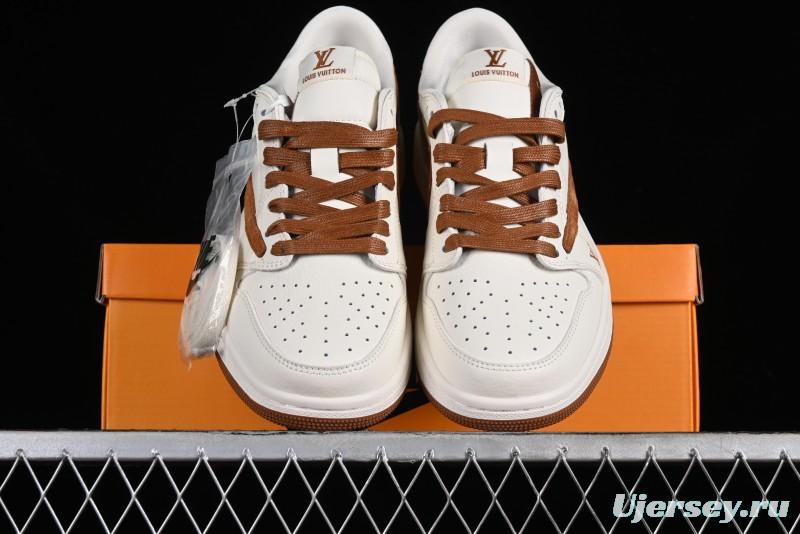 Nike Air Jordan 1 Low OG SP Travis Scott x Fragment Design Collaboration Sneakers - LX1988-900