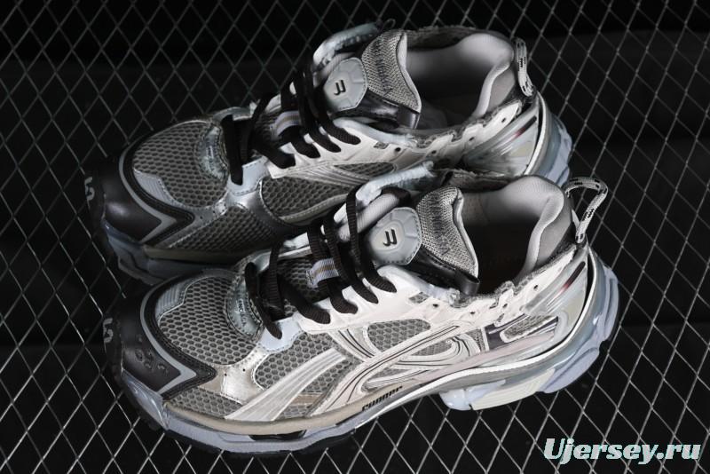 Balenciaga Runner Kith Four Color Retro Casual Sneakers - W3RMU2000