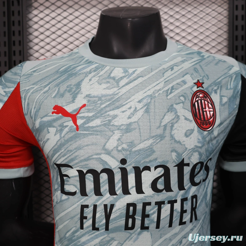 25/26 Player Version AC Milan Away Jersey