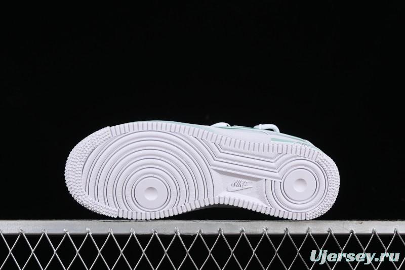 Nike Air Force 1 '07 Low Anime Themed Custom Swoosh Strap Casual Sneakers - ZH0316-023