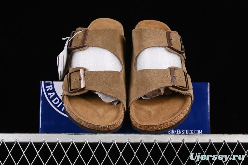 Birkenstock Birkenstock Sandals Series Soft Suede Leather with Lambswool Insole and Cork Midsole - G.D4