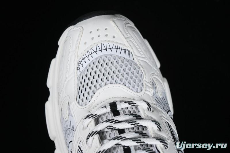 Dior Chrono Round Toe Lace-Up Lifestyle Casual Running Shoes - 59K GREY