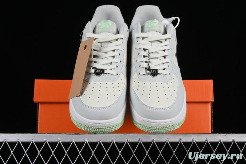 Nike Air Force 1 '07 Low Casual Sneakers with Full-Length Air Cushion - FN8540-001