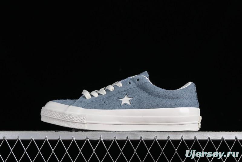 Converse One Star Pro Retro Skate Shoes in Grey Blue - A06889C