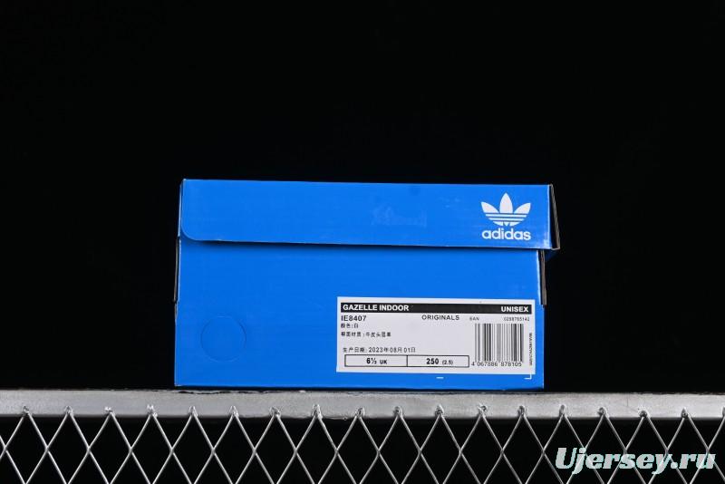 Adidas Originals Gazelle Indoor Retro Casual Slip-Resistant Wear-Resistant Low-Top Sneakers - IE8407